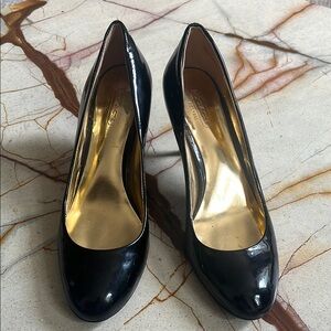 👠 Coach Black Patent Leather Pumps ✨ Timeless Elegance